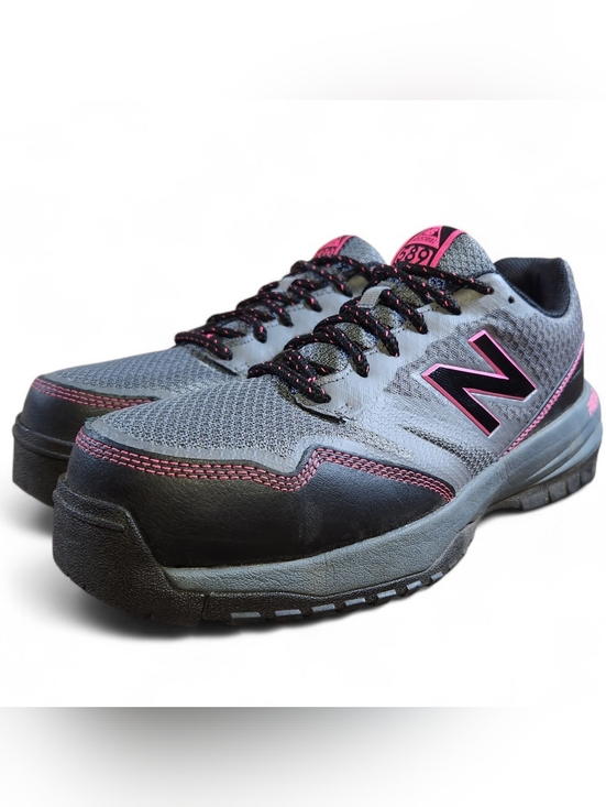 New Balance Shoes - New Balance Women's Composite Toe 589 V1 Industrial  Pink / Grey / Black Size 9